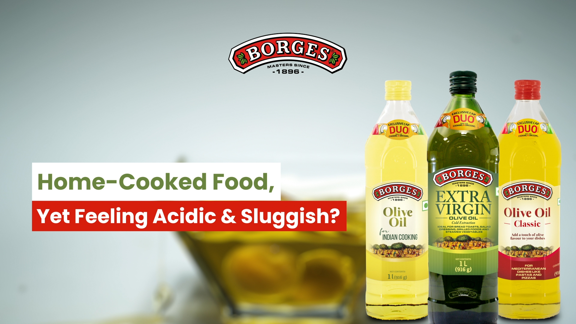 Topic: Home-Cooked Food, Yet Feeling Acidic or Sluggish?
